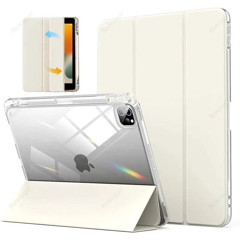 iPad Case with Pencil Holder – Fits Pro, Air & All Generations iPad Folio Case Vue