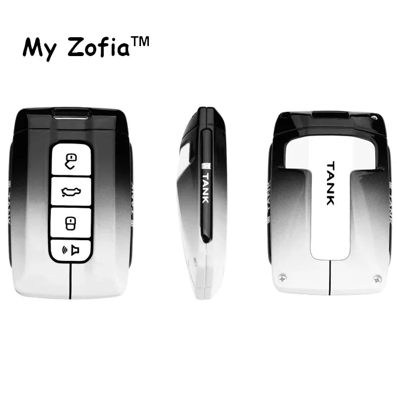 GWM Tank 300 2023–2025 Remote Key Case Cover – Zinc Alloy TPU Car Key Case Cover Vue