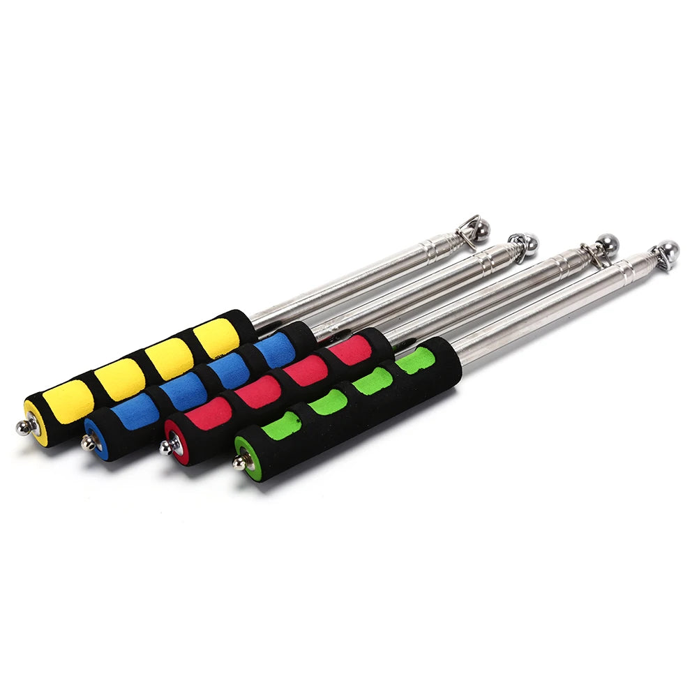 1.2M Flag Pole Portable Telescopic Flag Handheld Pole Tool for Flags Windsocks Vue