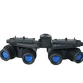 GPNVG18 Four-barrel Four-eye Night Vision Device Model, Military Fan Tactical Helmet Accessories COS Props Vue black