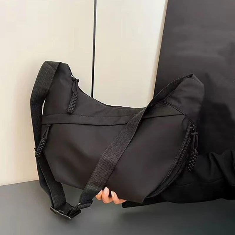 Casual Women's Nylon Crossbody Bag Large Capacity Hobo Shoulder Purse