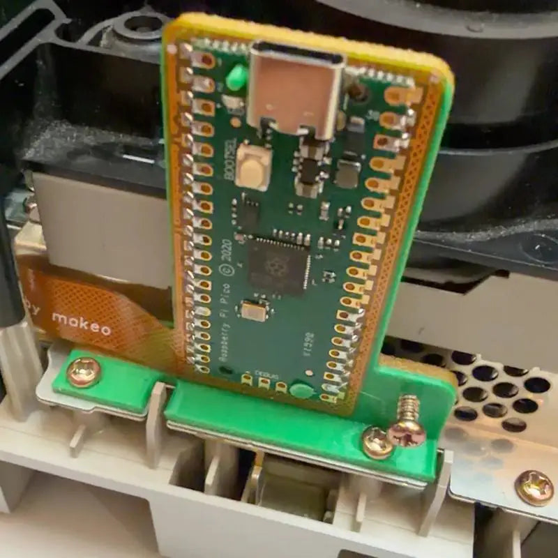 MOD PicoLoader Solder-Less For GameCube DOL-001/DOL-101 Console With RP2040 NGC Picoboot Flippydrive Vue