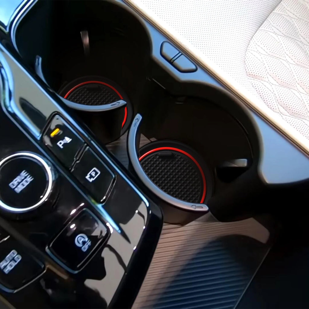 for Kia Sportage NQ5 2021 2022 2023（North American/Korean versions）Anti-Slip Gate Slot Cup Mat Accessories Non-Slip Pad Vue