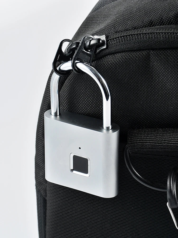 ALLOET Fingerprint Padlock – Keyless Smart Biometric Lock Fingerprint Padlock Vue