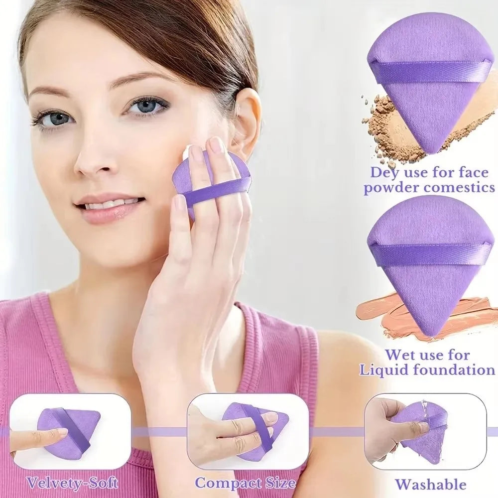 Professional Makeup Sponge Cosmetic Blender Beauty Egg Foundation Sponges Puff Powder Soft Gentle Multi-Purpose Makeup Tools Vue