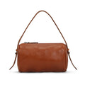 Cowhide Shoulder Bag High-end Sense Large-capacity Cross-body Bag First-layer Cowhide Women's Bag Vue light brown