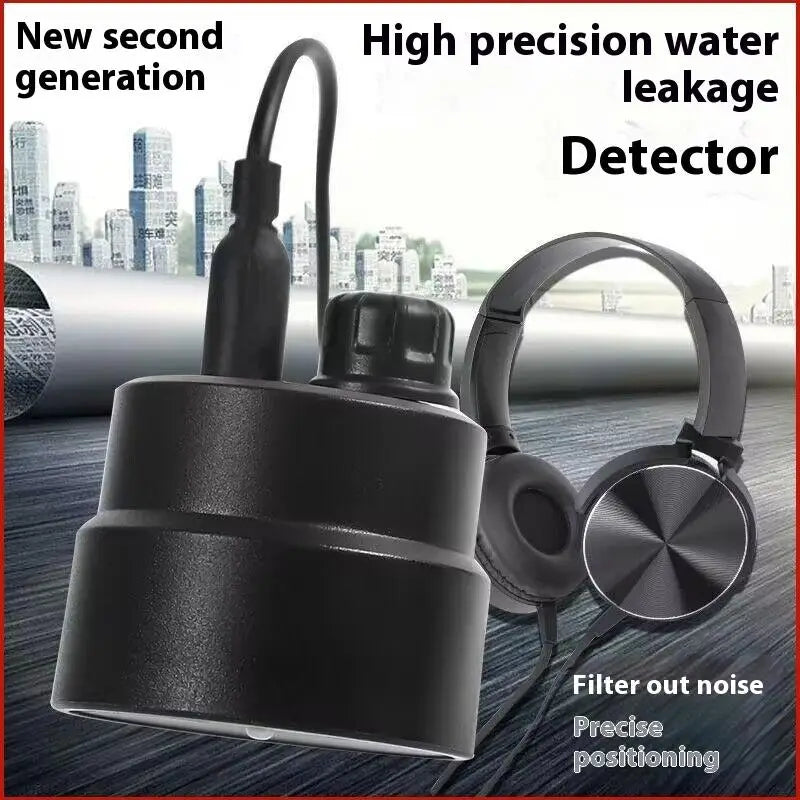 Wireless Microphone Detector Water Cement Steel Pipe Wall Leak 12mA Vue