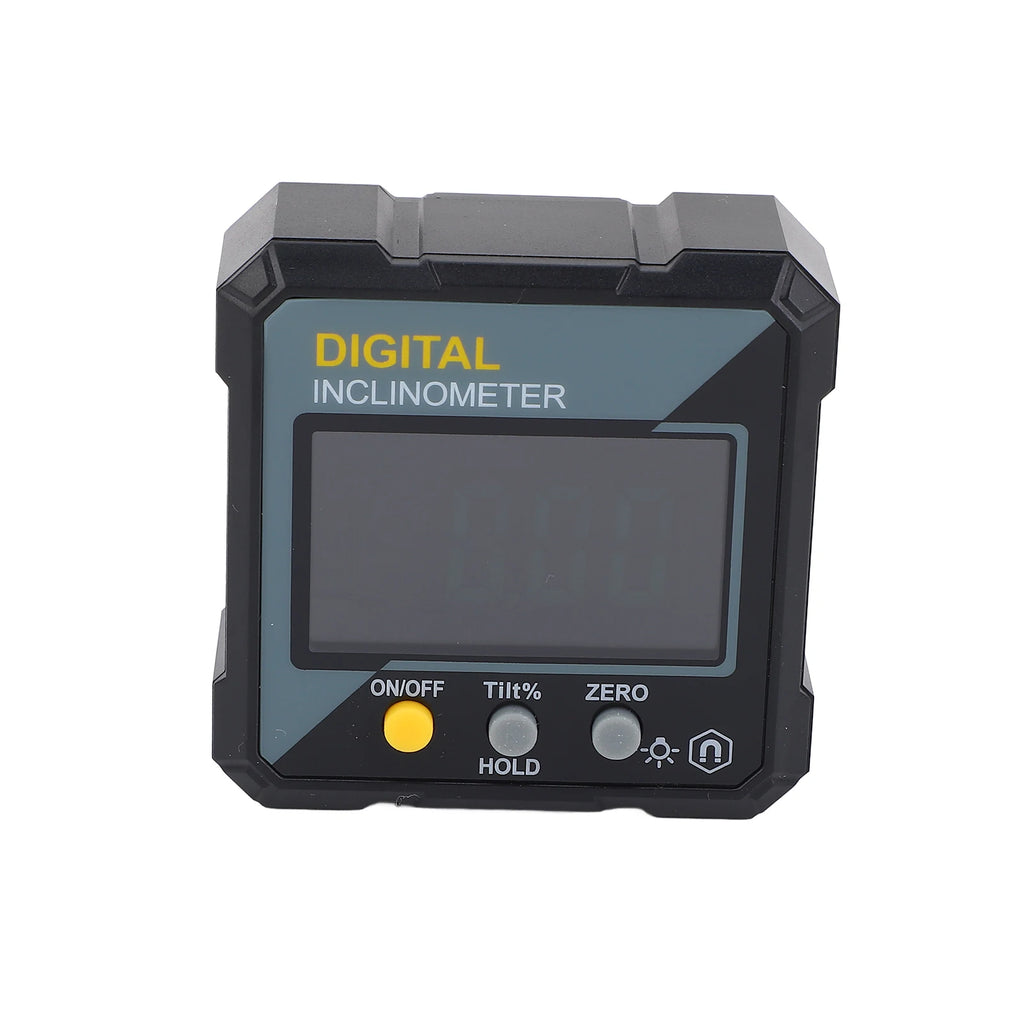 IP54 4x90° Portable Digital Inclinometer LCD Backlight Digital Protractor Slope Meter Digital Angle Ruler Single Side Magnetics Vue