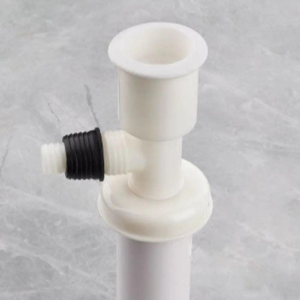 Dual-Interface Washing Machine Drain Tee Dual-Purpose Pipe Connector Floor Drain Joint Two-In-One Anti-Return Drain Pipe Tee Vue