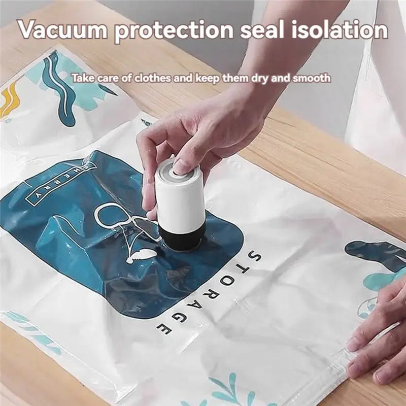 ABKW-Vacuum Sealer Compact Household Food Bag Vacuuming Machine Handheld Electric Vacuum Sealer Vue