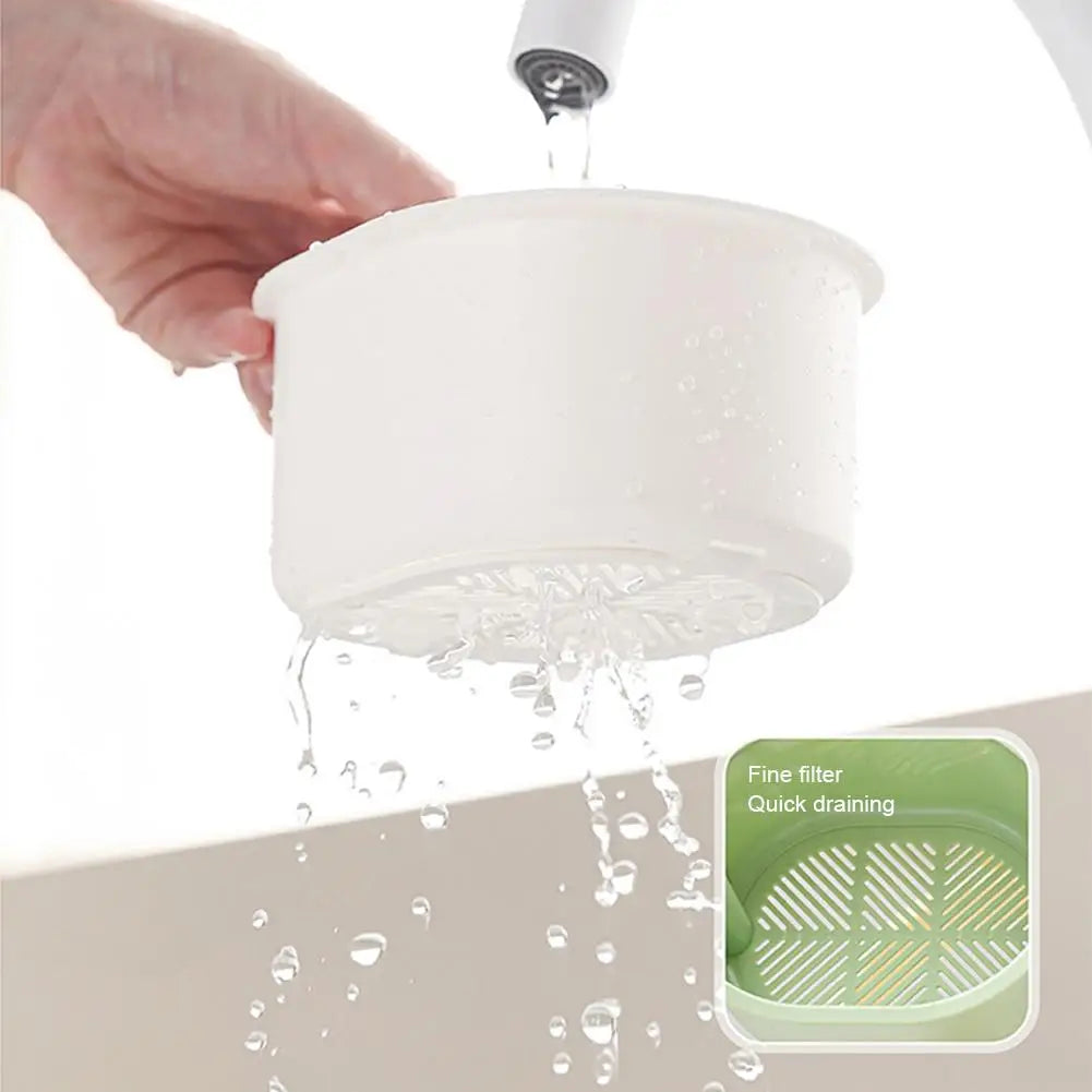 NEW Sink Hanging Strainer Basket Openable Bottom Cover Filter Drain Kitchen Detachable, Garbage Quickly Basket Multifunctio U1G0 Vue