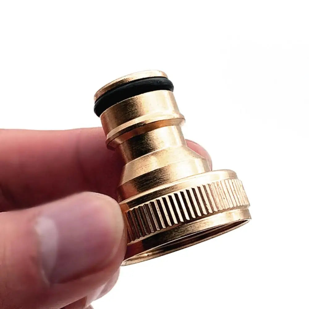 Car Washing Planting Irrigation Garden Garden Tool Brass Water Joints Hose Fitting Thread Quick Connector Nozzle Adapter Vue