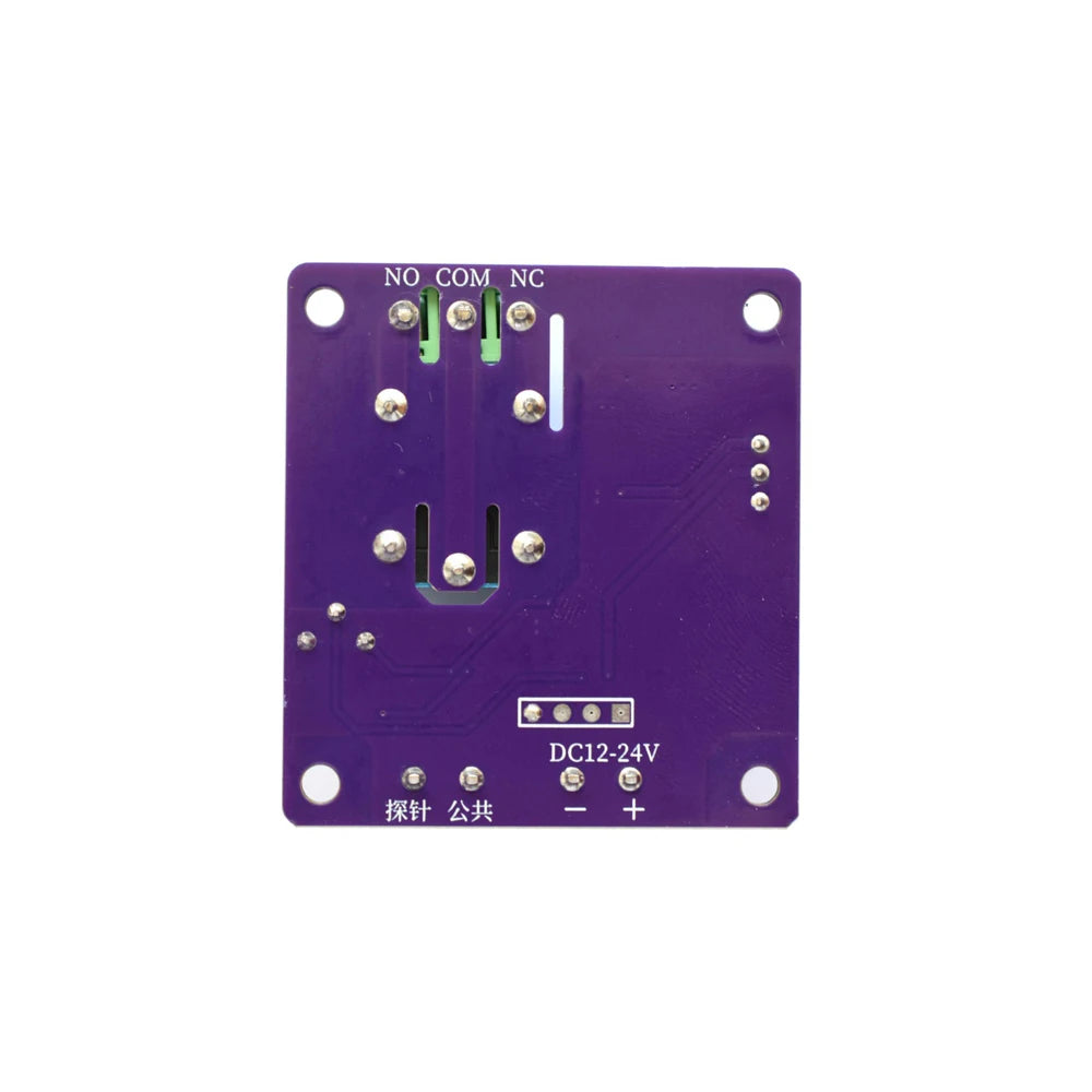 Single Channel Liquid Level Probe Relay Module DC12‑24V Water Level Controller Adjustable Dela for Water Tank Pump Control Vue