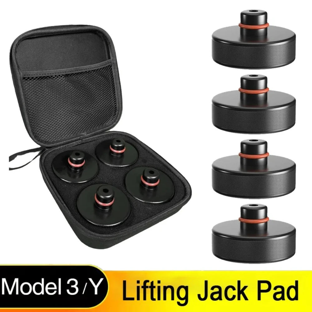 Jack Pad Tire Repair Kit for Tesla Model 3 S X Y Juniper 2026 2025 2024 Travel Accessories Car Rubber Lifting Jack Pad Adapter Vue