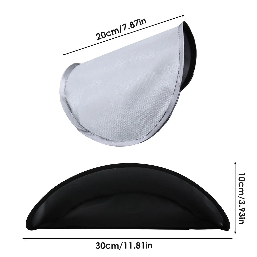 Universal Car Sun Visor Anti-glare UV Foldable Navigation Screen Protector Sun Shield Lightweight GPS Sun Shade Cover Auto decor Vue