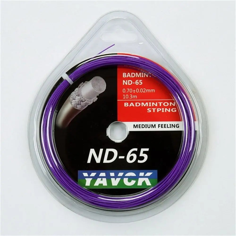 Sport Equipment 0.7 mm Badminton Training Carbon Nanofiber Badminton String Badminton Net Badminton String Line Shuttlecock Net Vue purple