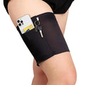 Non-Slip Cell Phone Leg Straps, Anti-Theft Invisible Ankle Wallet Sports Accessory for Running Hiking Equestrian Motorcycle Vue B