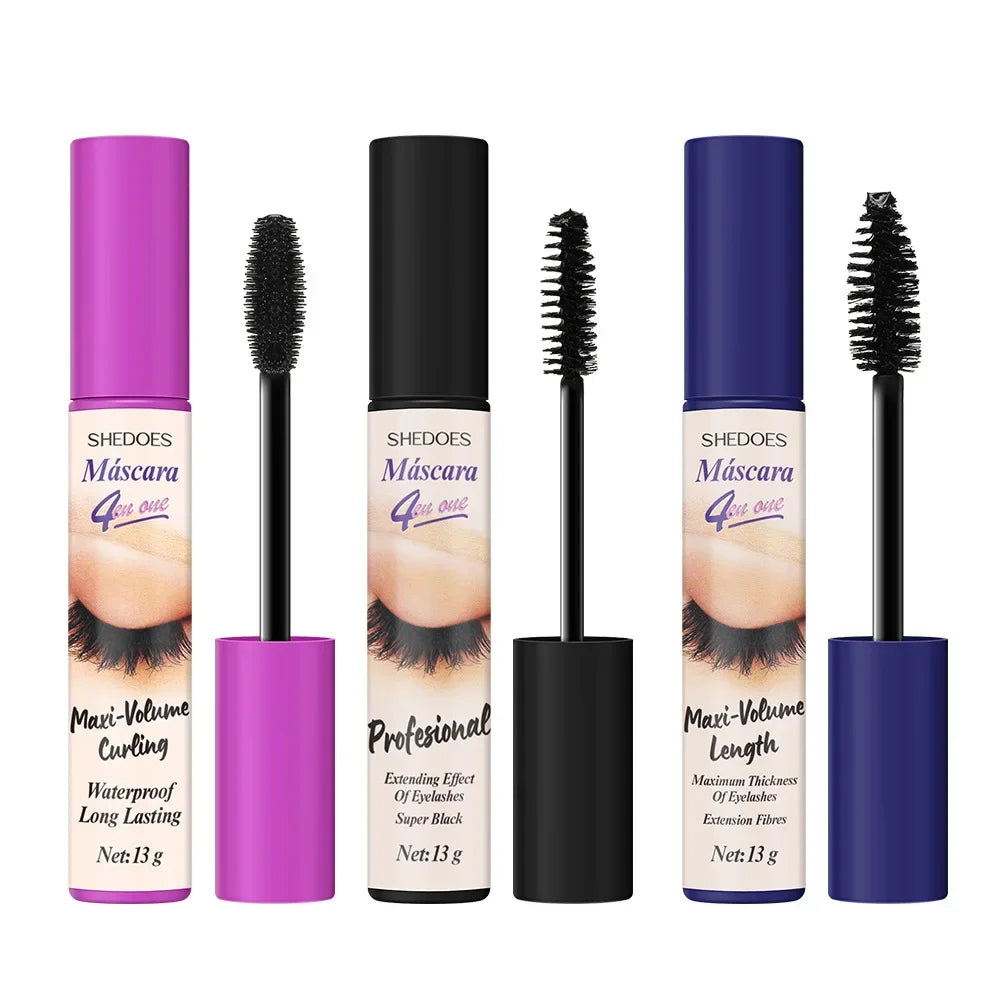 5D Waterproof Mascara Eyelashes Lengthening Long Lasting Silky Lash Black Eyelashes Extension Make Up Beauty Eye Korean Cosmetic Vue