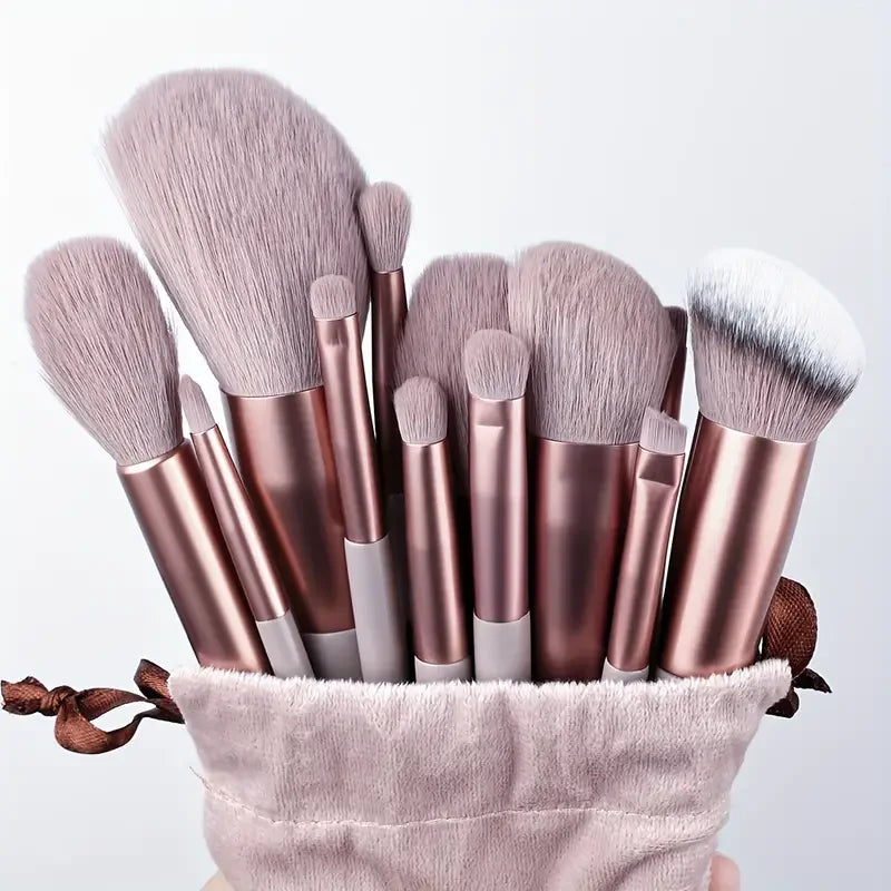 Makeup Brushes Set 13Pcs Professional Soft Foundation Powder Concealer Face Eyeshadow Eyeliner Blush Cosmetic Makeup Beauty Tool Vue