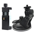 Suction Cup Mount Car Glass Vehicle Windshield Holder For GoPro Hero 13 12 11 10 Insta360 X3 X4 DJI OSMO Action 5 Pro Camera Vue Suction Phone Holder