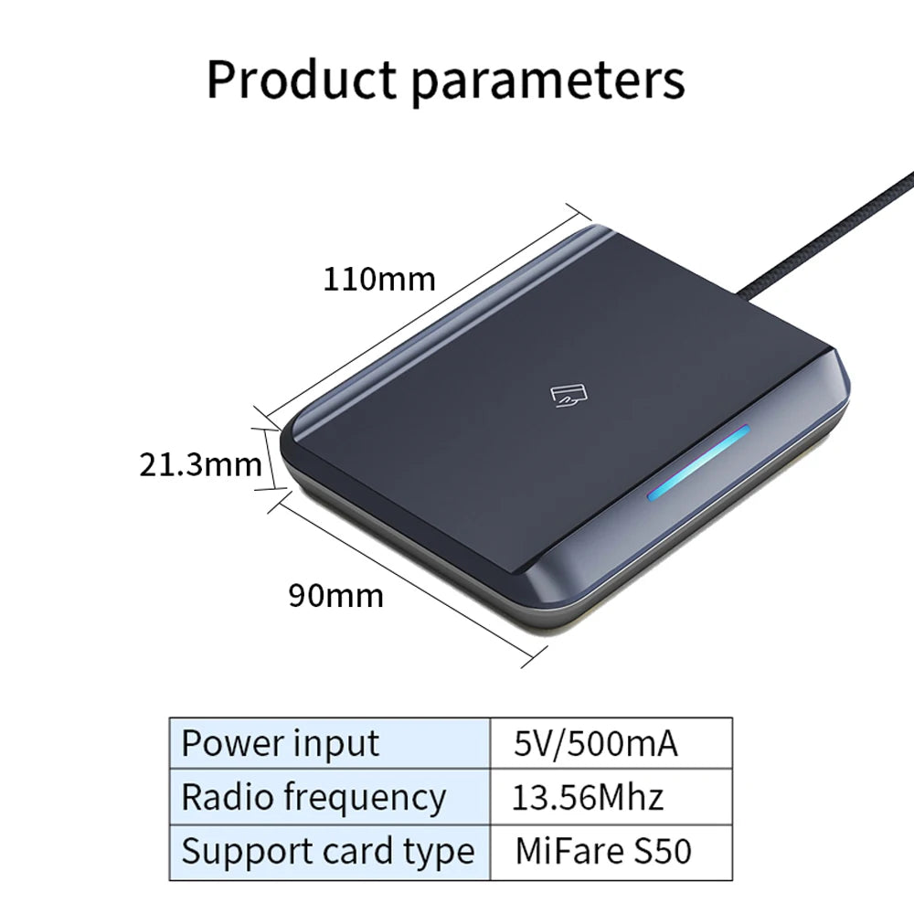 E5 for All Intelligent Lock of TTLOCK App TT Hotel New in Smart RFID IC Card Reader Encoder TT Renting System Software 13.56Mhz Vue