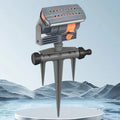 Oscillating Sprinkler Automatic Garden Sprinkler Adjustable Flow Lawn Swing Sprinkler Garden Sprayer for Plants Grasses Flowers Vue China Mainland