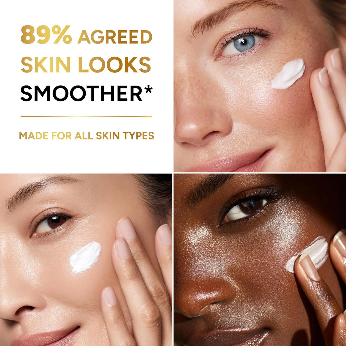 Retinol Cream for Face with Collagen Peptides -Anti Aging Wrinkle Day-Night Cream Facial Moisturizer Tightening and Skin Firming Vue