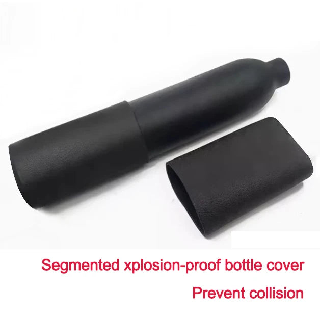 Dreamburgh Aluminum CO2 Tank 4500PSI | M18×1.5 Aquarium Cylinder CO2 Gas Cylinder Vue