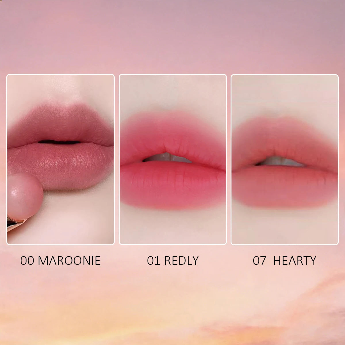 HOLIKA HOLIKA Melting Blur Lip Pot,Fluffy Chiffon Cream,Mist Velvet Sand Balm,Sticky Plush Glaze,Korean Cosmetic,Korean Makeup Vue