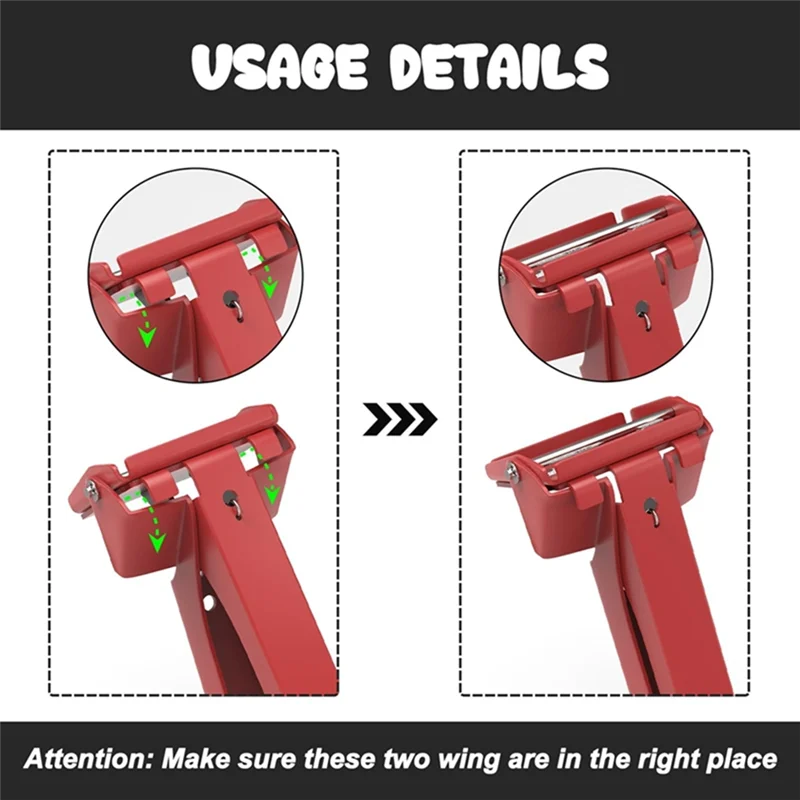 Tube Squeeze Tool, Tube Grip Industrial Size Dispenser, Efficient RTV And Silicone Dispenser, Prevent Material Wasteabkw Vue
