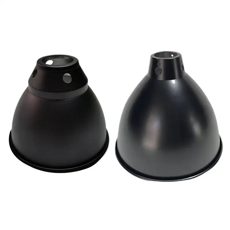Deep Dome Reptile Heat Lamp Fixture UVB Basking Light Reflector Dome Lampshade Terrarium Lighting System with Optical Reflection Vue
