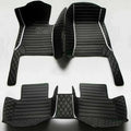 5D leather waterproof Custom Car Floor Mats For Mercedes Benz GLC X253 GLC-Coupe C253 2015-2025 Auto Accessorie Coche liners Vue 2015-2023 C-black white