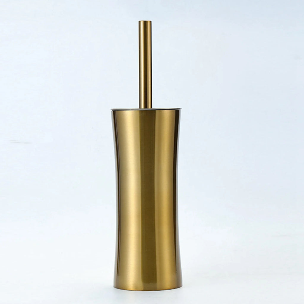 ABKW-2X Gold Long Handle Toilet Brush Creative Bathroom Cleaning Brush Toilet Cleaning Kit Bathroom Cleaning Tool Accessories Vue