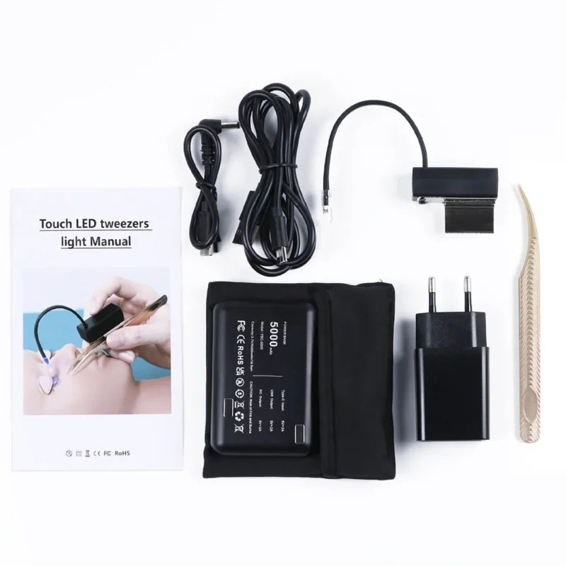 UV LED Tweezer Lamp for Eyelash Extensions | Touch Control Eyelash Extension Lamp Vue