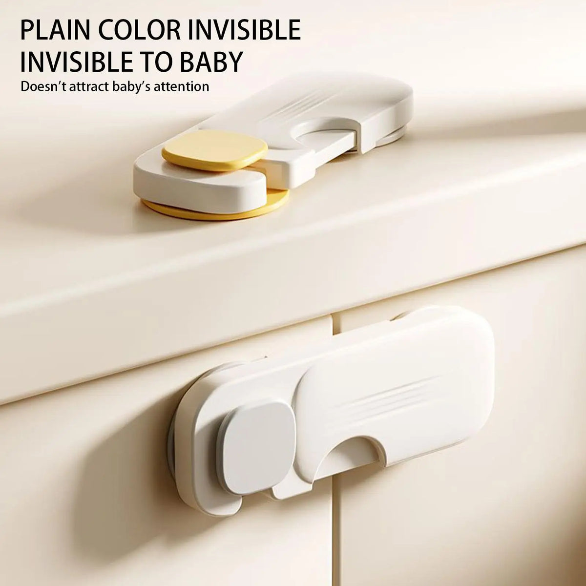 ABS Child Proof Cabinet Locks For Doors Refrigerator Oven Drawer Lock Kids Proofing Freezer Invisible Security Furniture Latches Vue