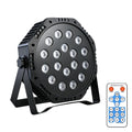 1-4PCS 18LED RGB USB Stage Par Lamp Sound Activated Remote DMX512 Control 7+ Light Modes For Party Club Disco KTV Stage Lighting Vue 1PCS USB Type-C