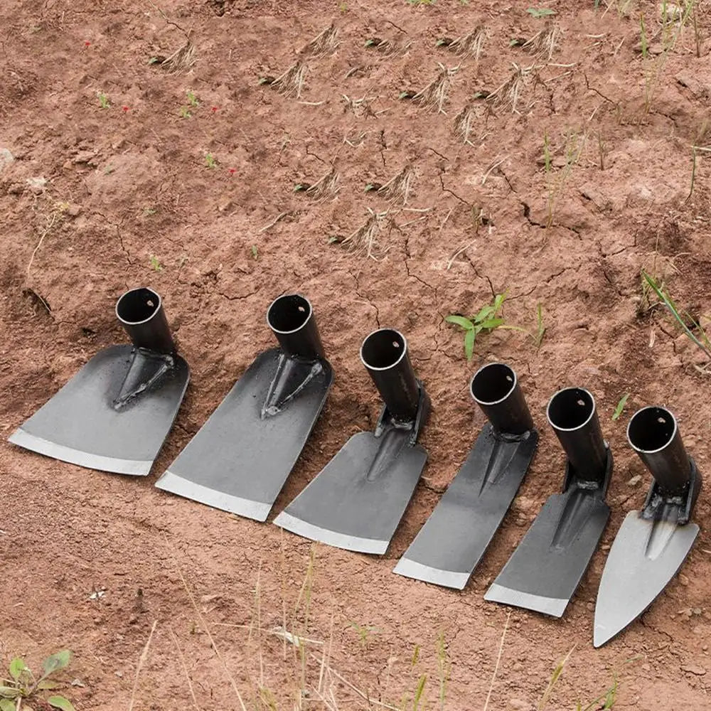 Durable Garden Hoe Household Outdoor Farming Tools Forging Weeding Hoe for Digging Soil Planting Vegetables Flowers Vue