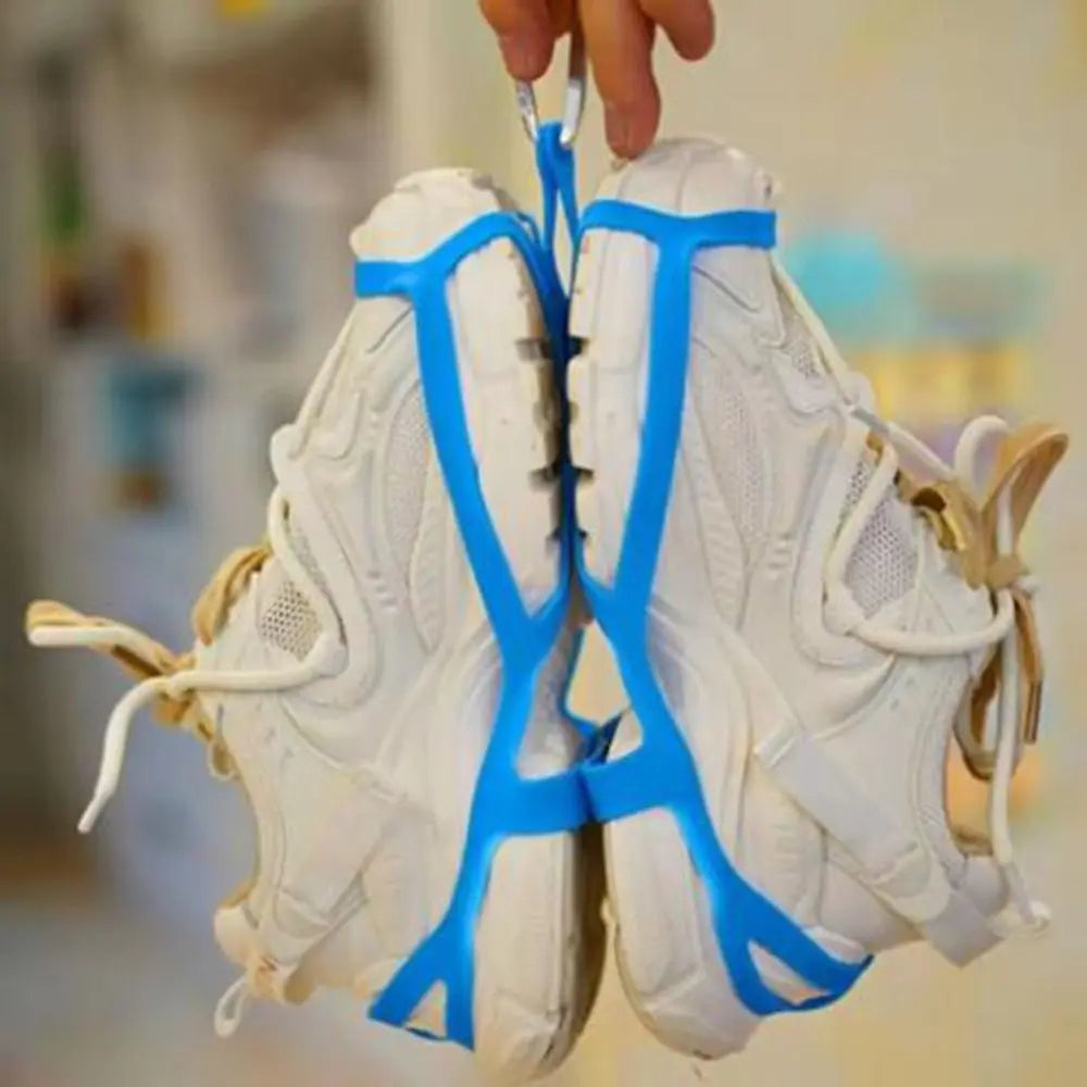 Silicone Bag Shoe Clip Wear-resistant Quick Drying Sneaker Storage Clamp Waterproof Space Saving Backpack Footwear Holsters Vue