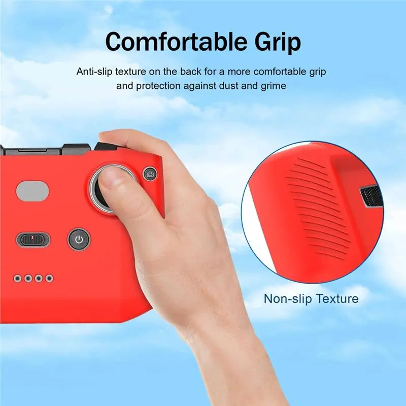 Hot-For DJI RC-N1/N2/N3 Remote Controller Shockproof Silicone Case Anti-Drop Protective Cover For Mini NEO Accessories 1PC B Vue