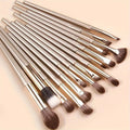 15pcs Makeup Brushes Set Soft Synthetic Eye Makeup Brush Set Blending Eyeshadow Eyeliner Crease Eyebrow Brightening Eye Brush Vue 15pcs
