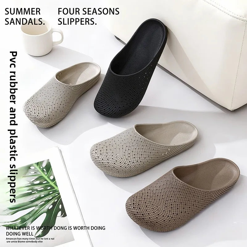 Slip on Work Clogs for Men Summer Breathable Anti Slip Kitchen Safety Shoes Lightweight Indoor Outdoor Garden Sandals Vue