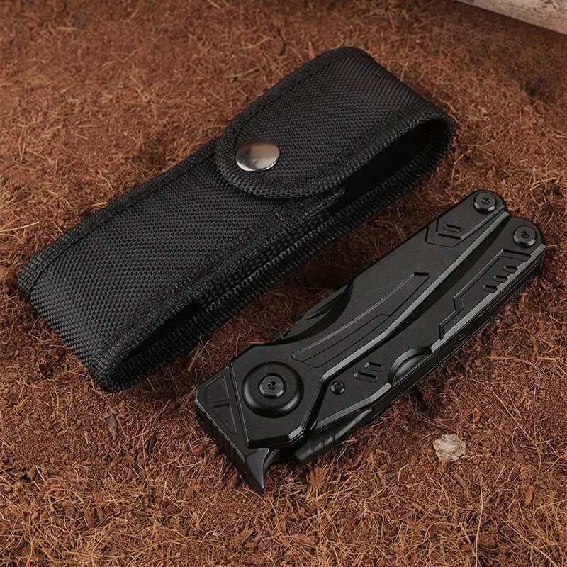 Stainless Steel Multi-function Knife Outdoor Portable Folding Tool Pliers Multi-purpose Outdoor Knife Hardware Tools Vue