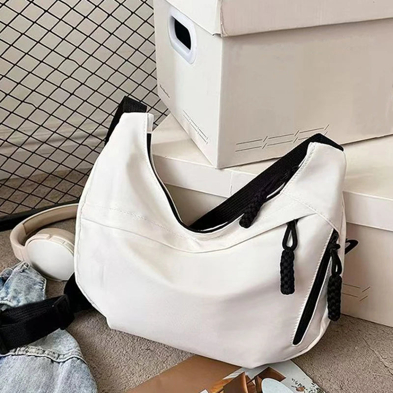 Neutral Shoulder Bag Men Women Suitable Casual Outings Work Use Made
