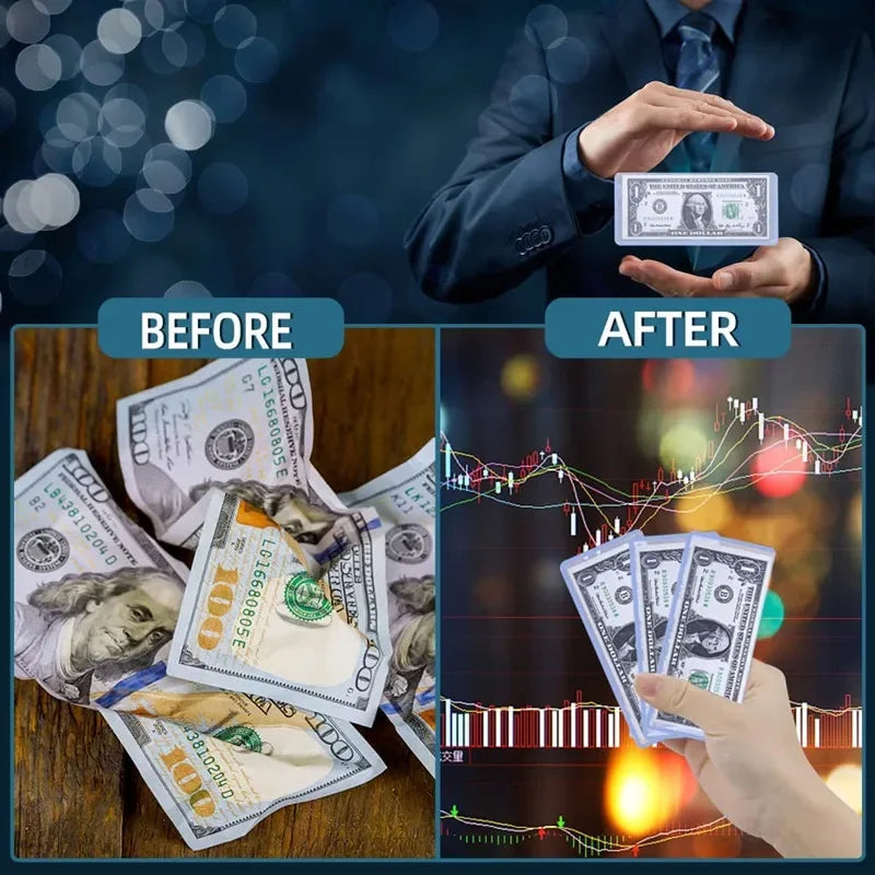 5/10pcs Commemorative Banknote Hard Plastic Sleeve Grading Hard Clip currency Protective Cover Paper money holder 173*75mm Vue