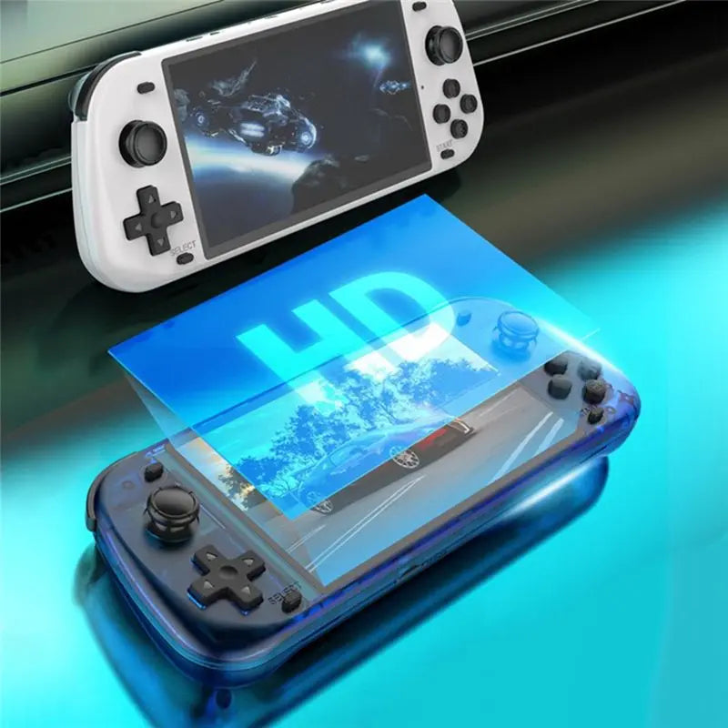 Hot-Retro Handheld Games Console 15000 64GB Linux System 5.1Inch IPS Screen Dual Player Online Gaming Console C Vue