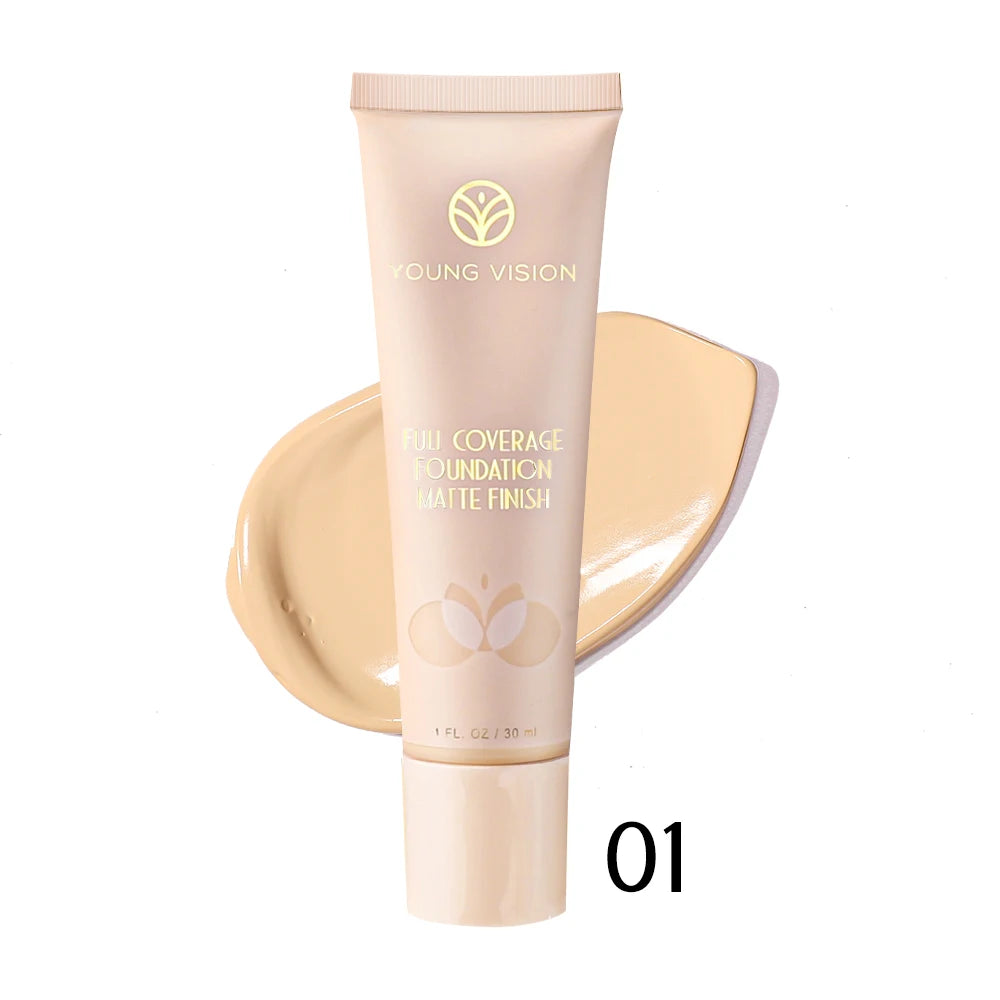 YOUNG VISION matte face concealer acne wheat face foundation cream 6 colors optional Vue 8060-01