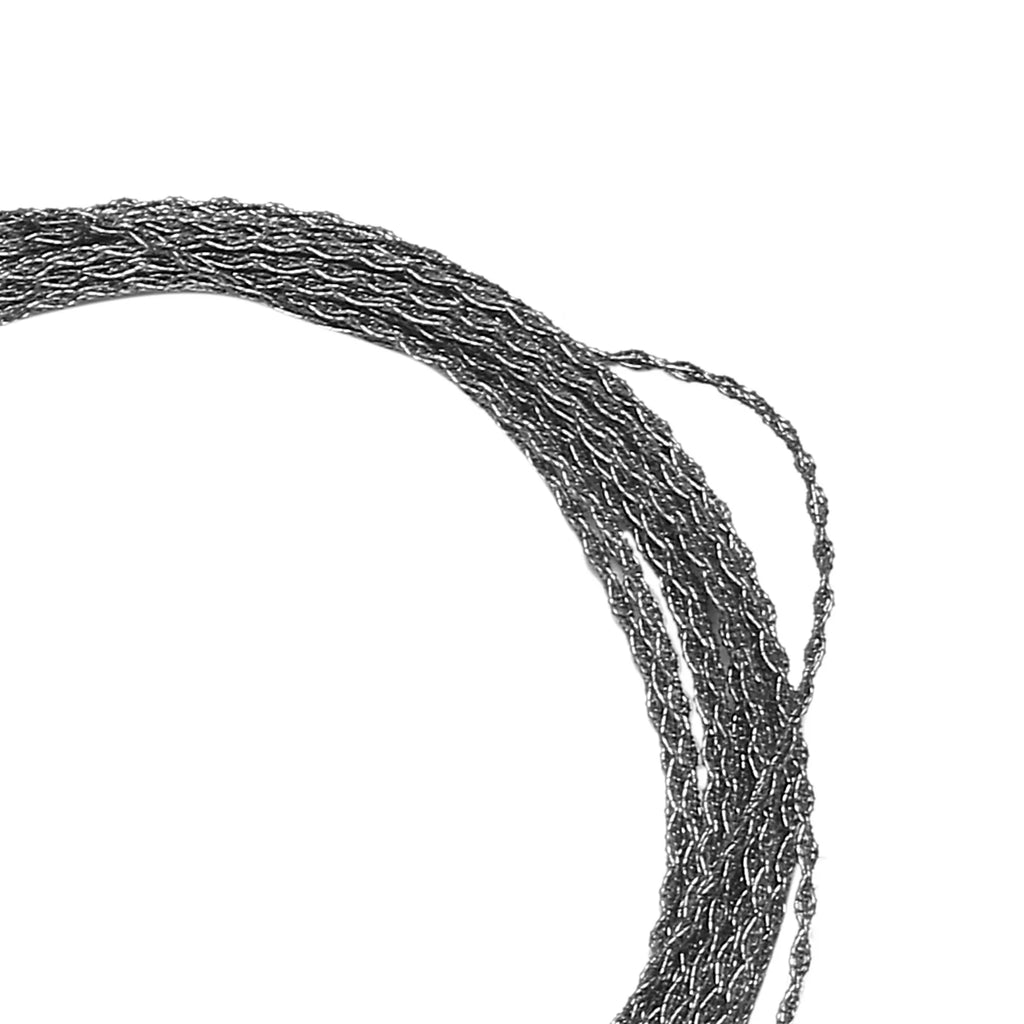 ABKW-10X Outdoor Hand-Drawn Rope Saw 304 Stainless Steel Wire Saw Camping Life-Saving Woodworking Super Fine Hand Saw Wire 5M Vue