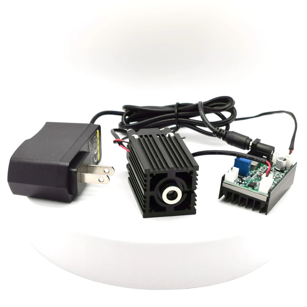 Focusable 635nm 300mw 500mw 700mw Orange Red Laser Dot Module With 12V Power Adapter TTL Cooling Fan Vue 700mw