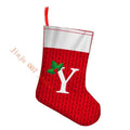 Large Christmas Stocking – Hanging Holiday Sock for Mantel & Tree