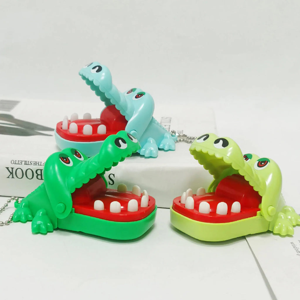 Crocodile Teeth Toys Biting Finger Dentist Games Creative Alligator Family Party Toy Non‑Toxic for Family Games Vue